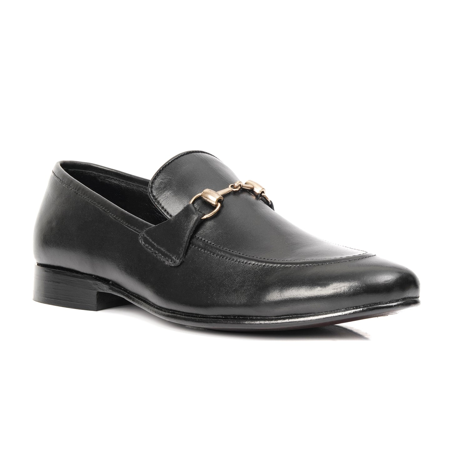 CS-01 Black Cow Leather Loafers