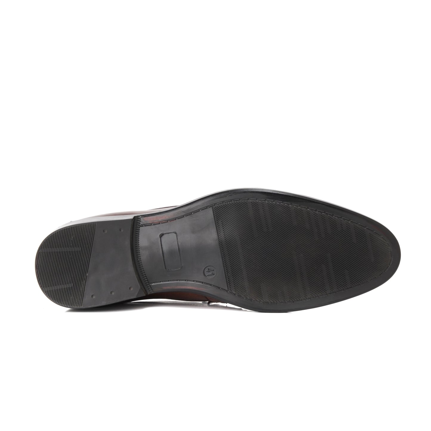 CS-07 Shaded Brown Horsebit Cow Leather Loafers