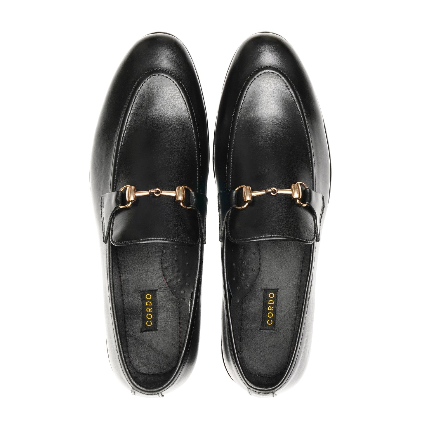 CS-01 Black Cow Leather Loafers