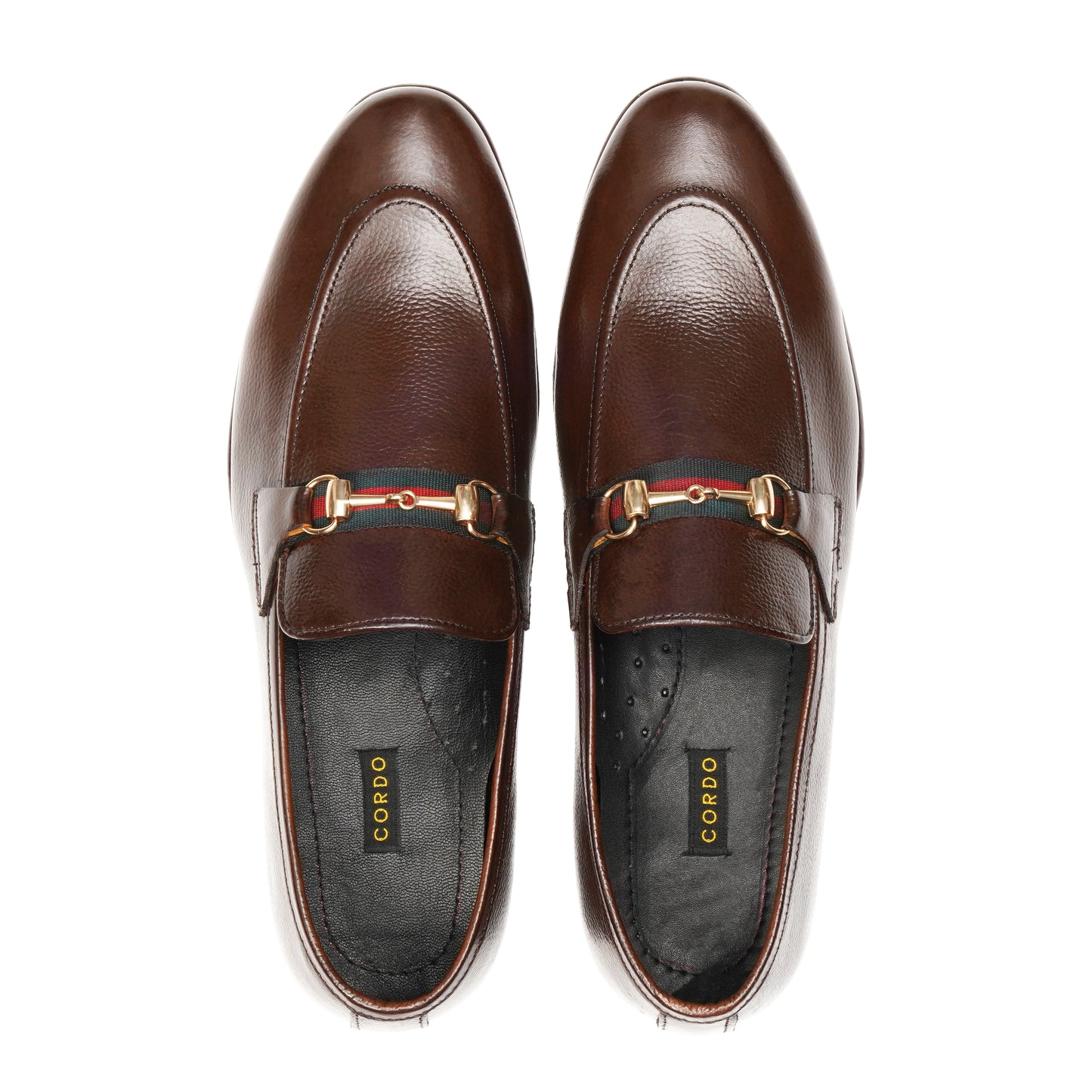 CS-06 Brown Cow Leather Loafers