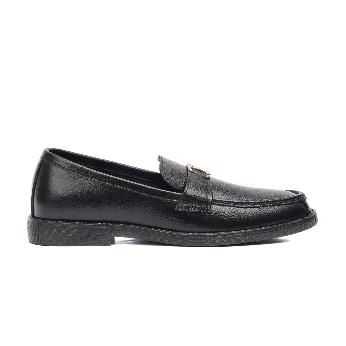 CS-18 Black Milled Major Loafers