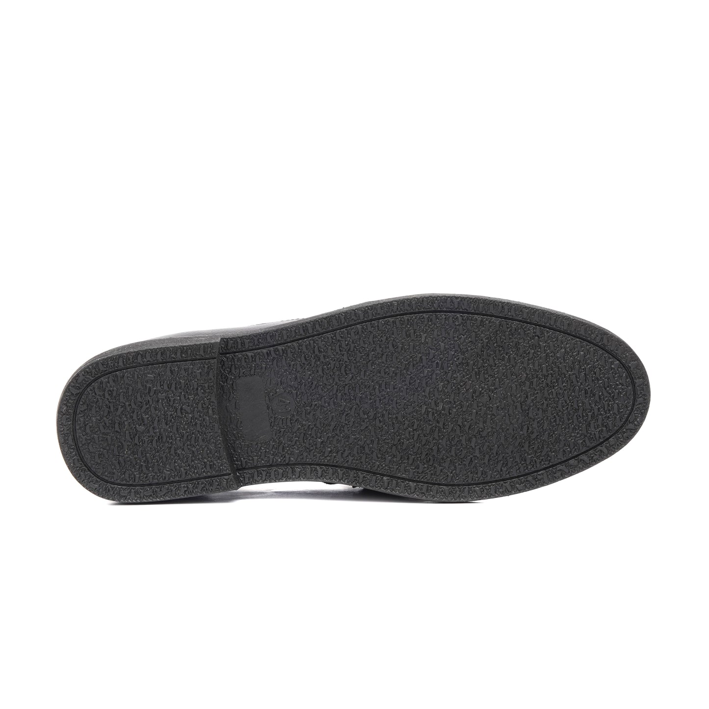 CS-18 Black Milled Major Loafers