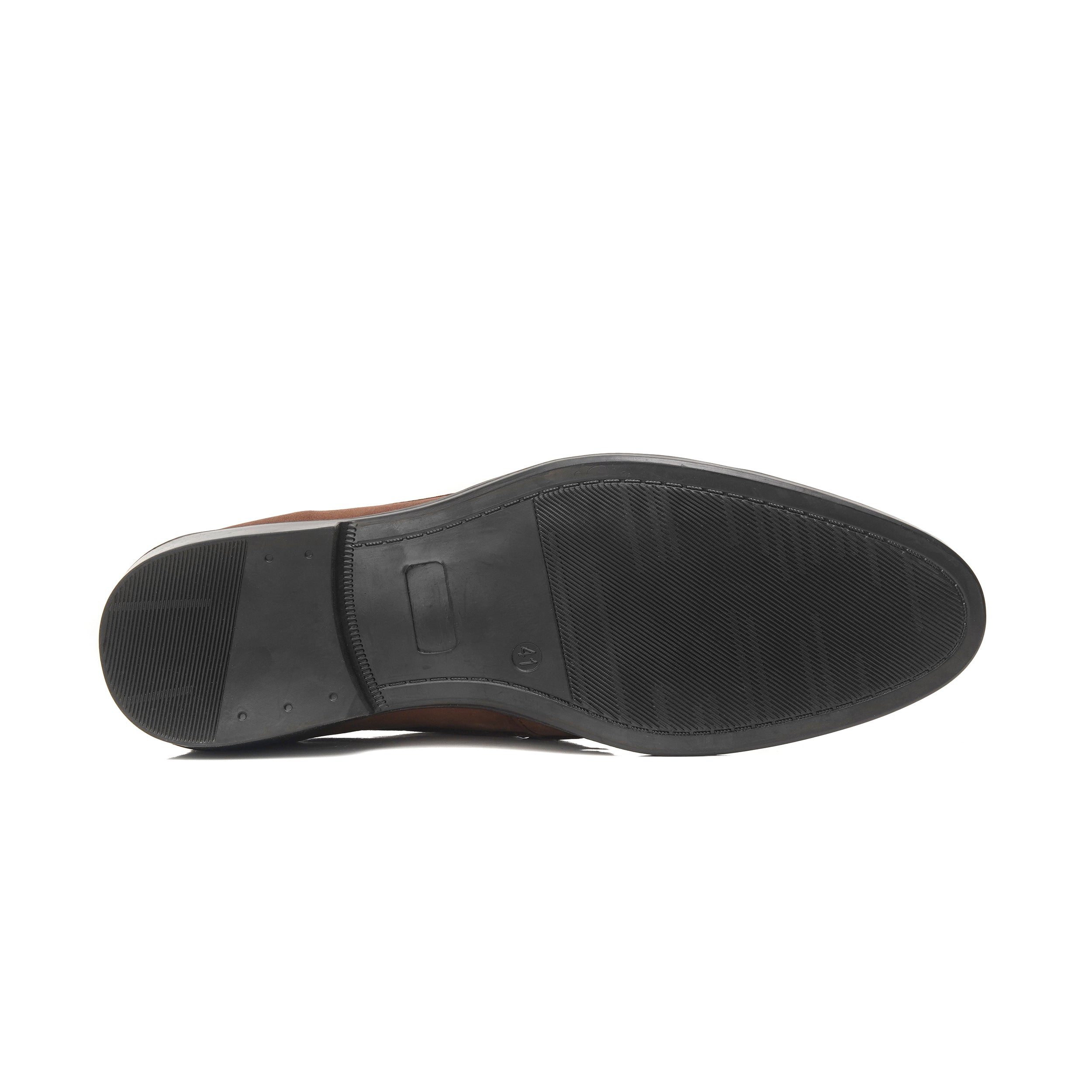 CS-07 Oily Brown Shaded Horsebit Style Loafers