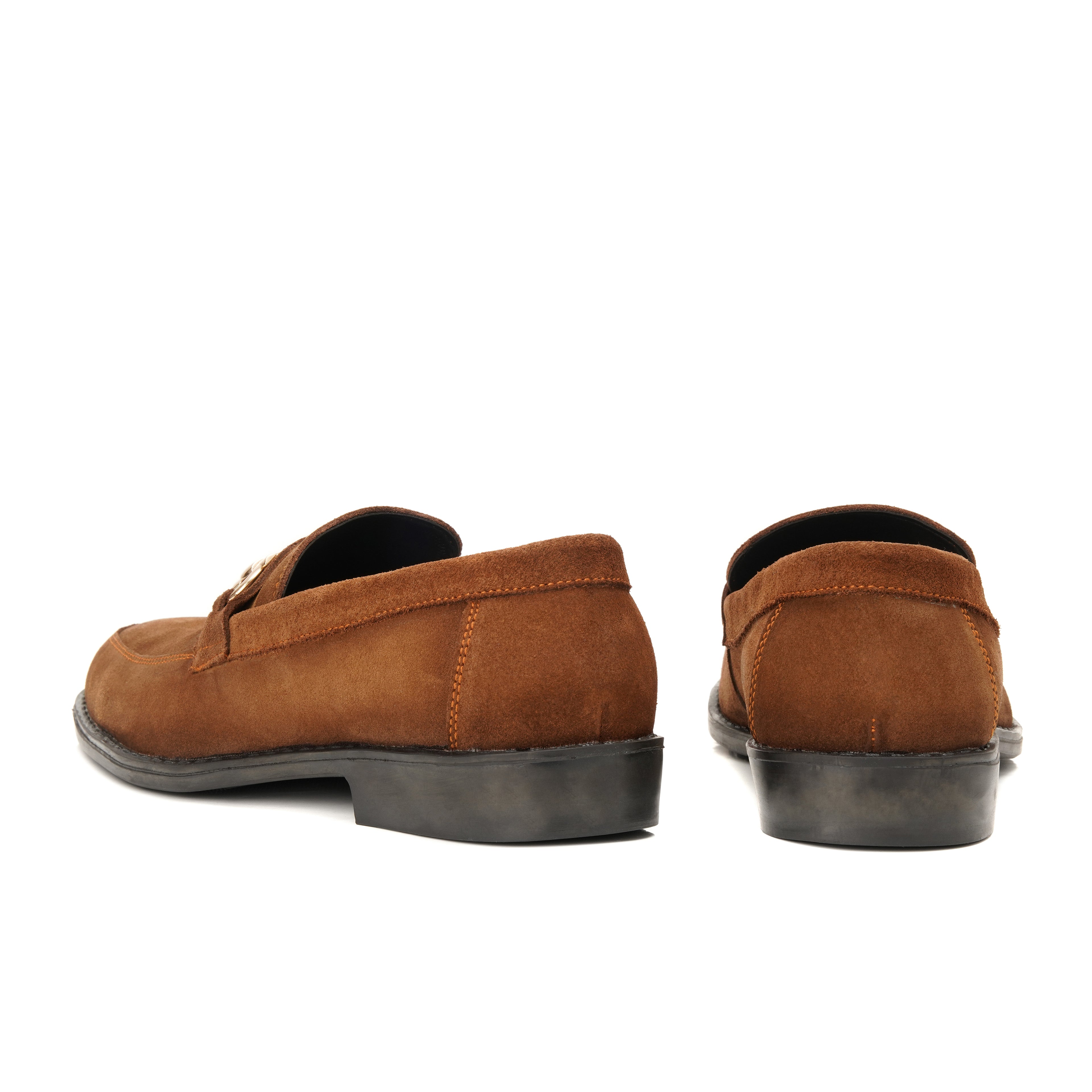 CS-07 Mustard Cow Suede Loafers | Ultra Comfortable