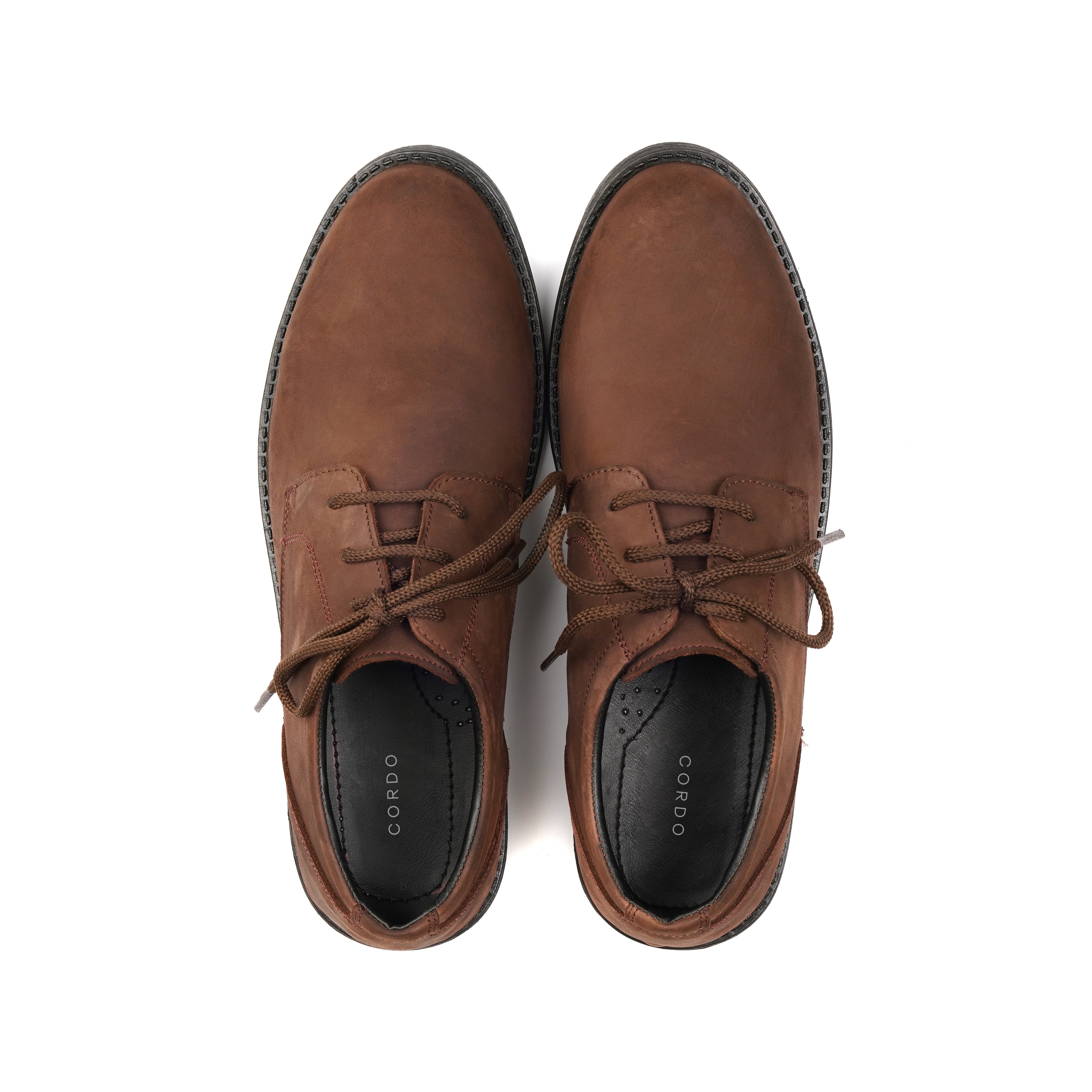 CS-09 LowCut Oily Brown Chukka Boot
