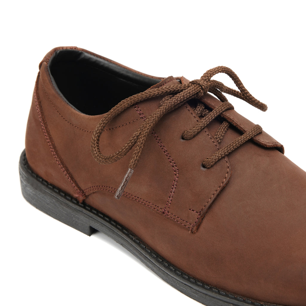 CS-09 LowCut Oily Brown Chukka Boot