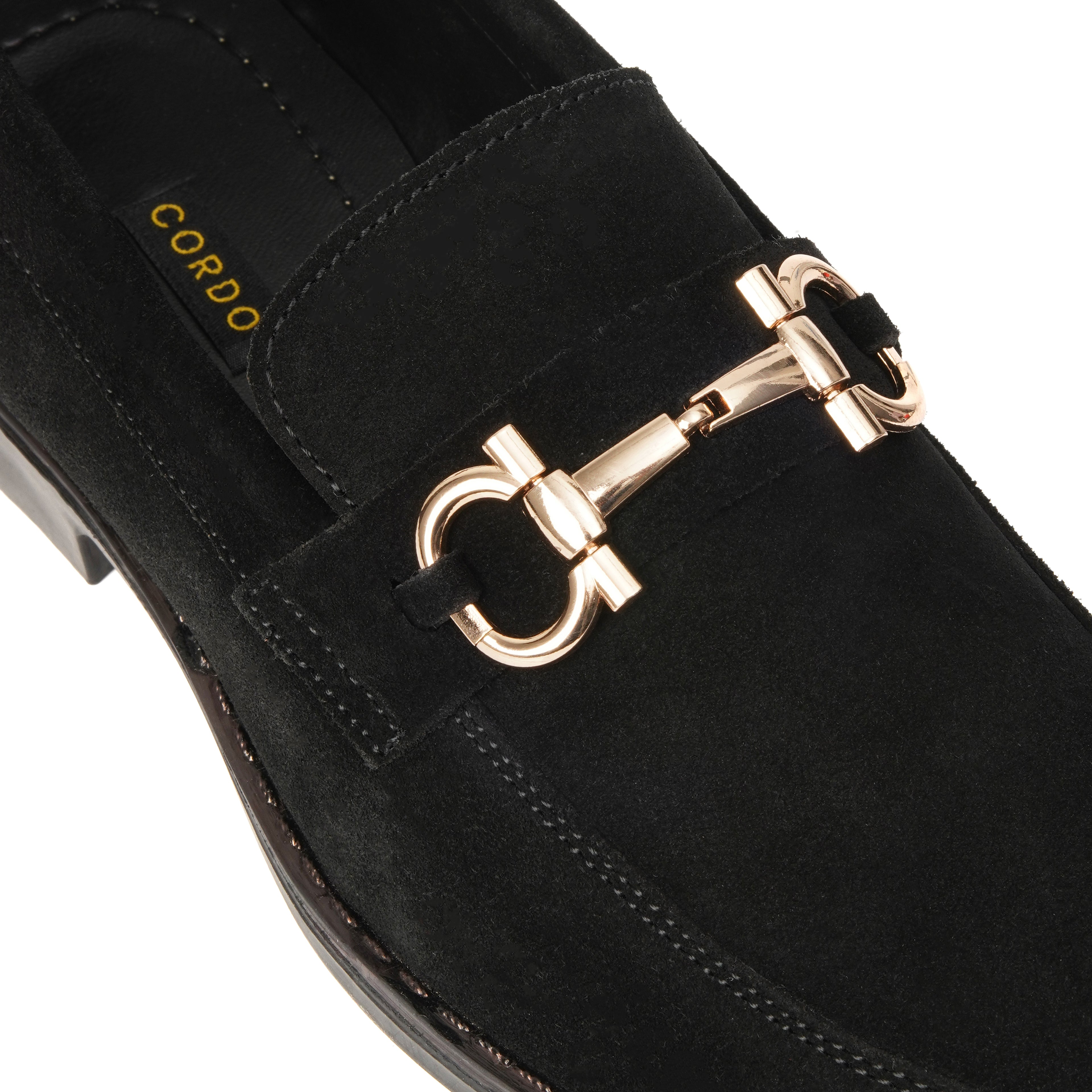 CS-07 Black Cow Suede Loafers | Super Comfortable
