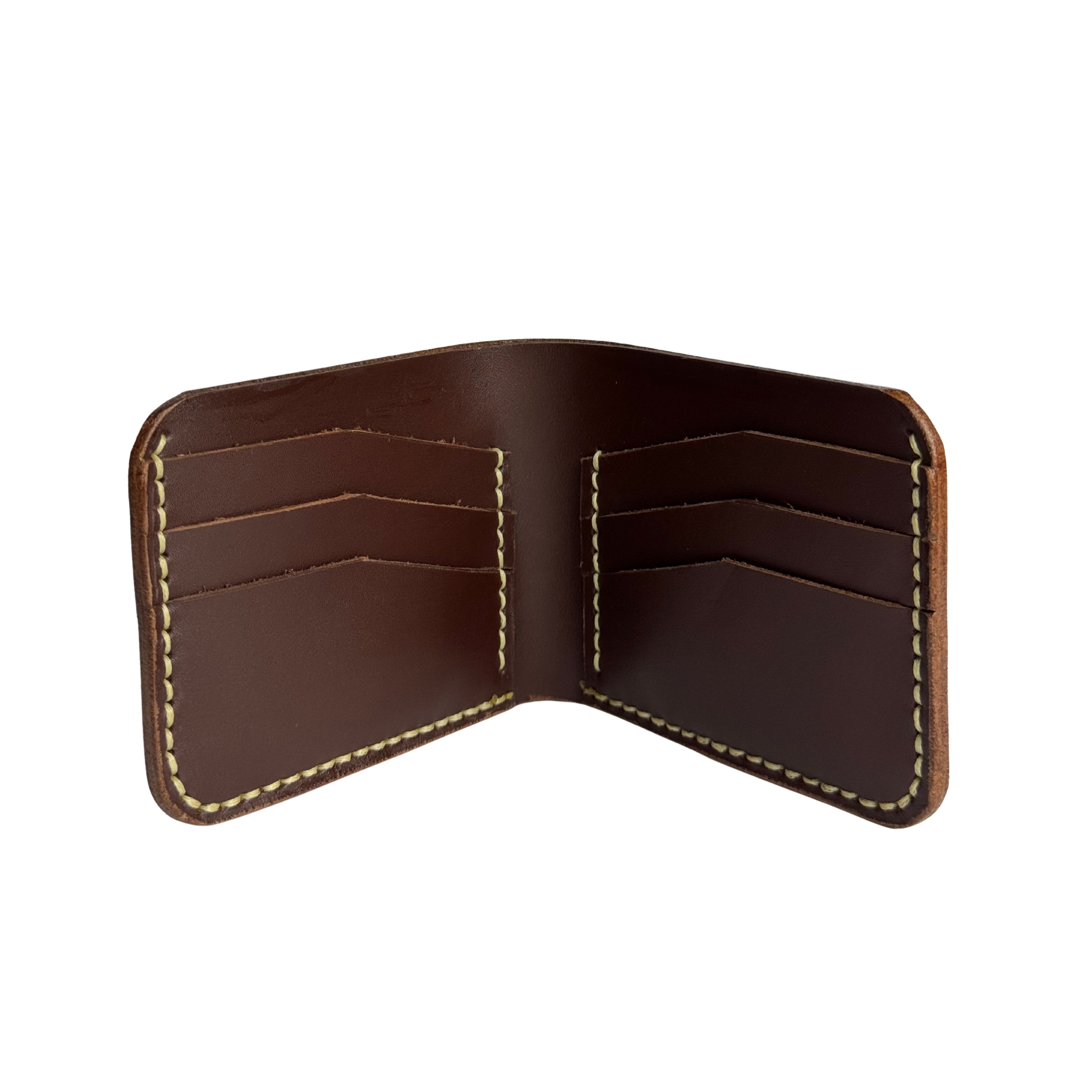 CW-01 Mahroon Cow Leather Wallet | Totally Handmade