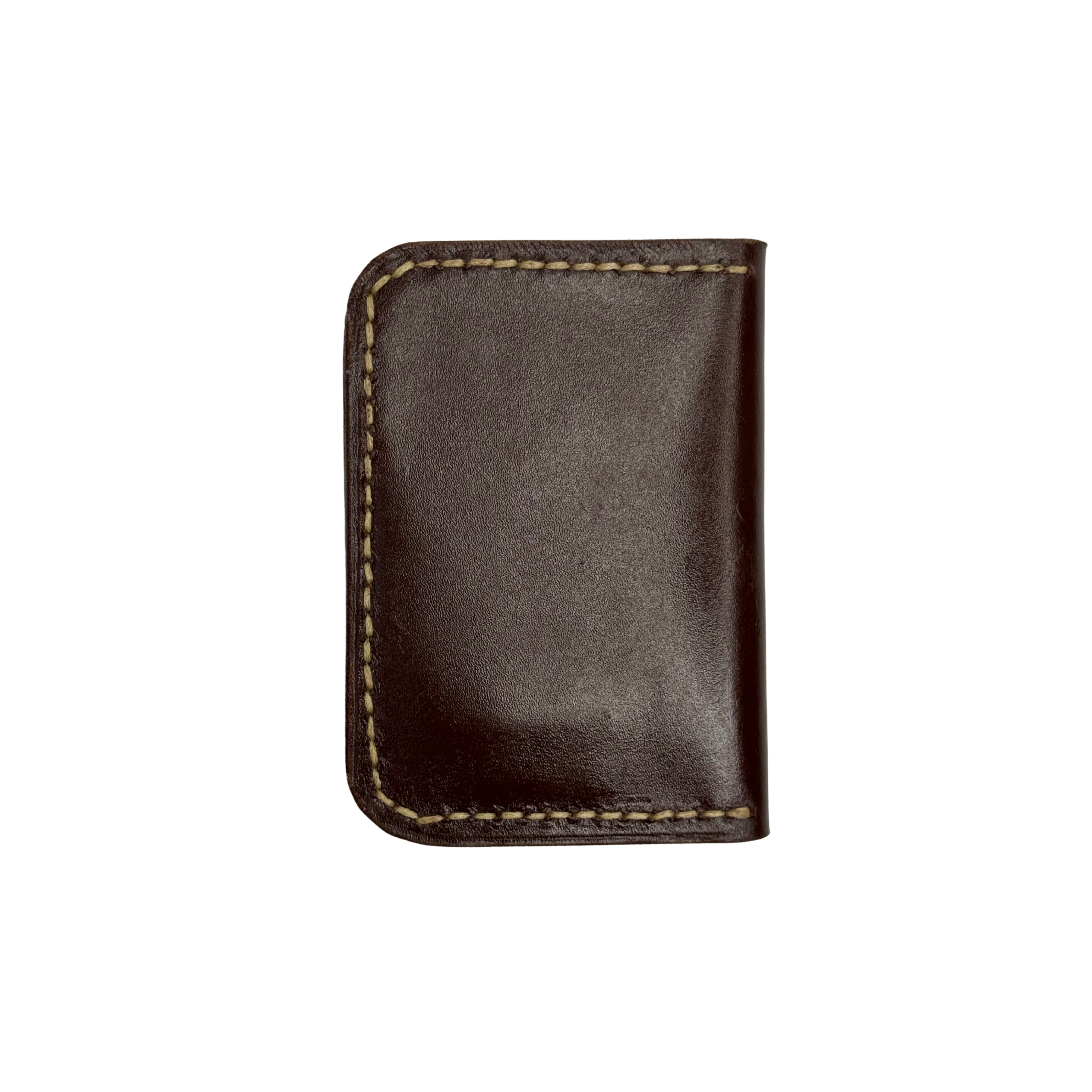 CW-02 Mahroon Cow Leather Vertical Wallet | Totally Handmade