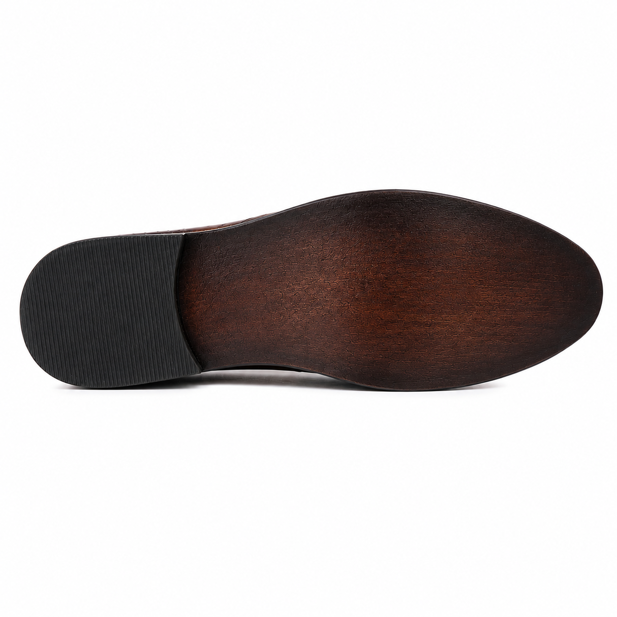 CS-26 Brown Luxe Alligator Horsebit Loafers
